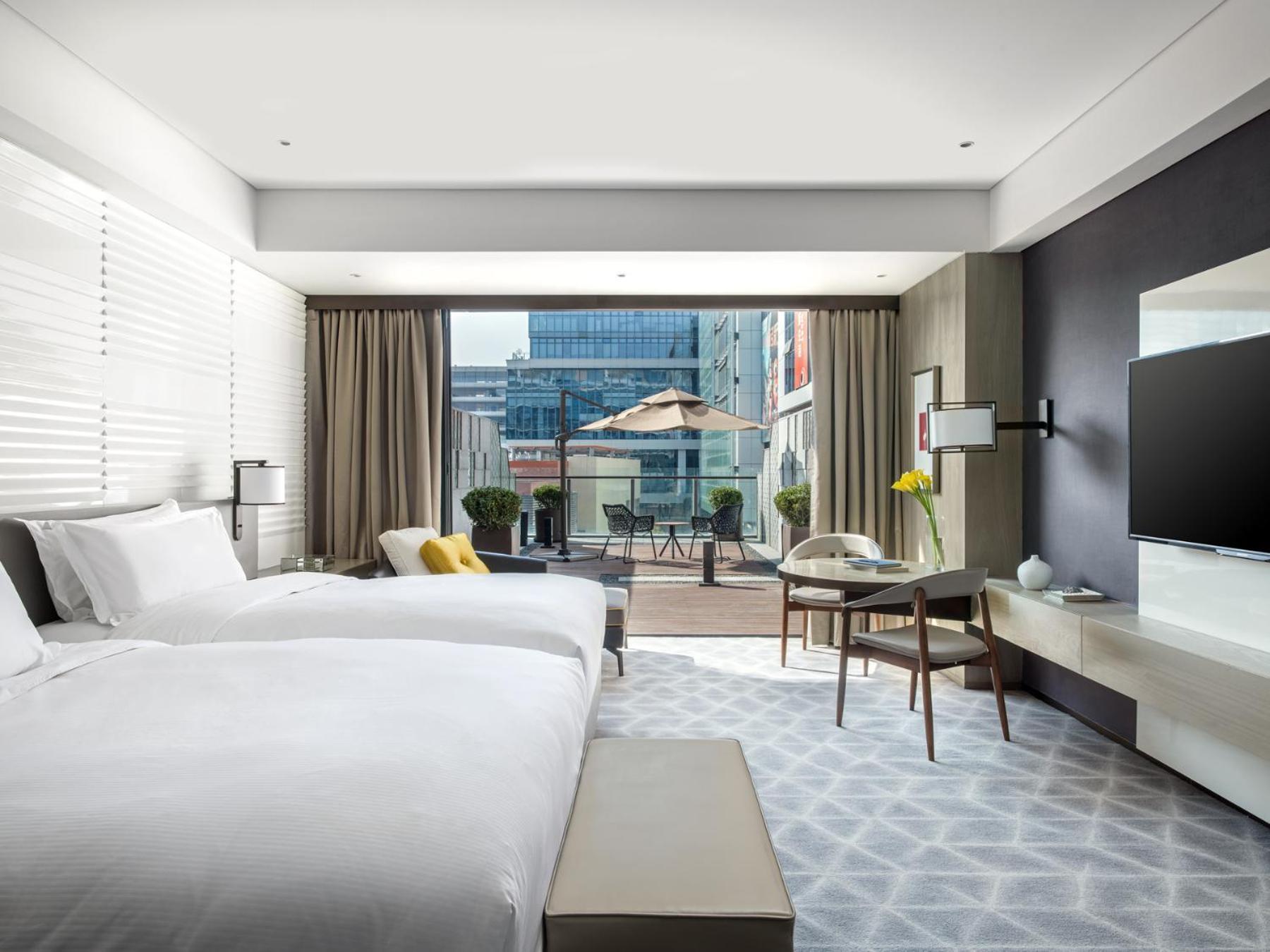 Cordis Shanghai Hongqiao Buitenkant foto